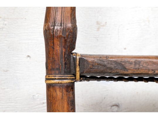 Antique Asian Wood Ladder