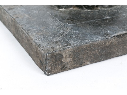 Asian Stone Figural Relief Plaque