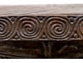 African Tribal Carved Table 