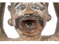 Asian Carved And Painted Wood Figure