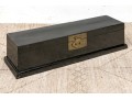 Vintage Chinese Black Lacquered Trunk