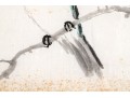 Chinese Watercolor On Paper, Song Bird In A Tree