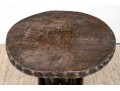 African Tribal Carved Table 