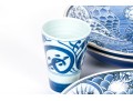 Large Collection Of Chinese Blue And White Porcelains