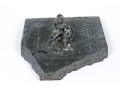 Asian Stone Figural Relief Plaque