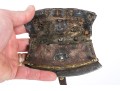 Antique Central Asian Silver And Gilt Decorated Leather Purse