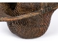 Two Asian Woven Baskets