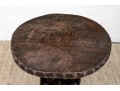 African Tribal Carved Table 