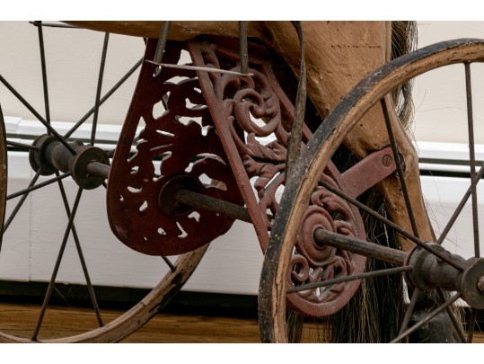 Whimsical Vintage Horse Tricycle