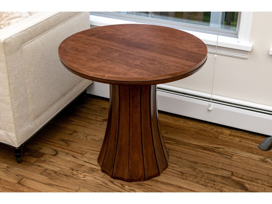 Stickley Furniture Modern Pedestal Table
