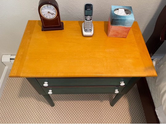 Colorful French Night Table