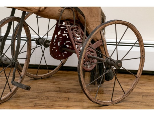 Whimsical Vintage Horse Tricycle