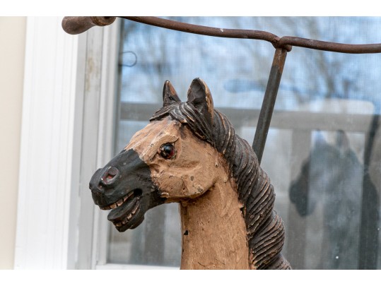 Whimsical Vintage Horse Tricycle