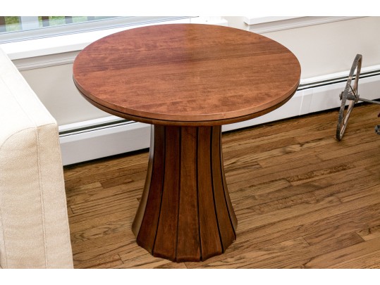 Stickley Furniture Modern Pedestal Table