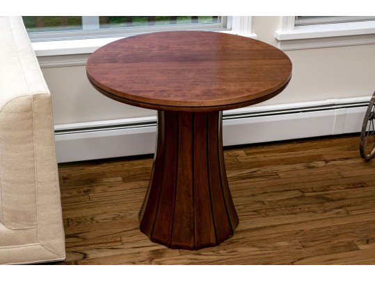 Stickley Furniture Modern Pedestal Table