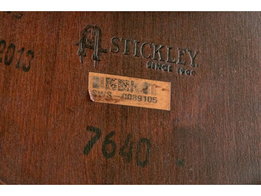 Stickley Furniture Modern Pedestal Table