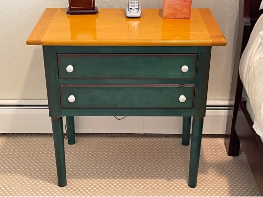 Colorful French Night Table