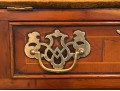 Diminutive Slant Front Marquetry Inlaid Secretary