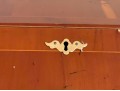 Diminutive Slant Front Marquetry Inlaid Secretary