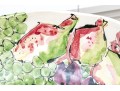 Large Italian Hand Painted Fruit Bowl
