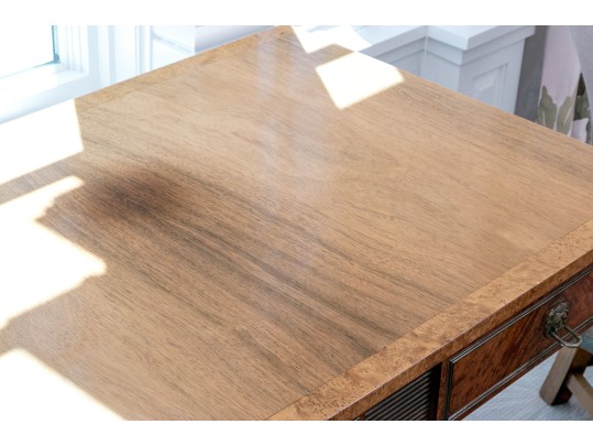 Marvelously Crafted Drop Leaf Library Table