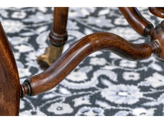 Louis XVI Style Brass Mounted, Upholstered Stool / Ottoman