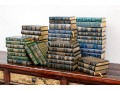 Collection Of 50 Leather Bound Books