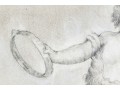 P Giovanni Signed Mixed Media On Paper, Putti