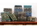 Collection Of 50 Leather Bound Books