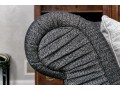 Fashionable Chesterfield Style Upholstered Sofa