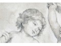 P Giovanni Signed Mixed Media On Paper, Putti