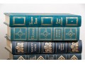 Collection Of 50 Leather Bound Books