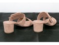 Manolo Blahnik Suede Slides