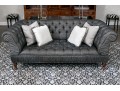 Fashionable Chesterfield Style Upholstered Sofa