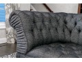 Fashionable Chesterfield Style Upholstered Sofa