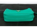 Prada Green Leather Clutch / Purse, Re-Edition Leather Mini Bag