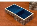 Group Of Decorative Boxes With Mother Of Pearl Inlay