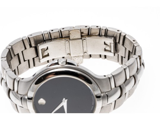 Movado Handsome Stainless Steel Quartz Watch, Retail Approx. $400