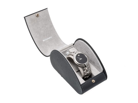 Movado Handsome Stainless Steel Quartz Watch, Retail Approx. $400