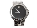Movado Handsome Stainless Steel Quartz Watch, Retail Approx. $400