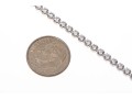Sterling Silver Lovely Round Brilliant Cut CZ Line Bracelet