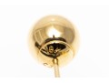 18K Yellow Gold Classic Ball Earrings, With Ribbed Twisted Earrings Jackets