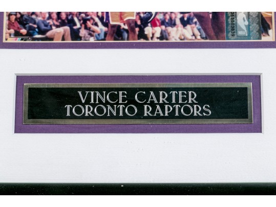 Autographed Vince Carter, Toronto Raptors Memorabilia