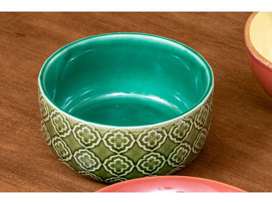 Eclectic, Assorted Collection Of Ceramic Serving And Dining Pieces