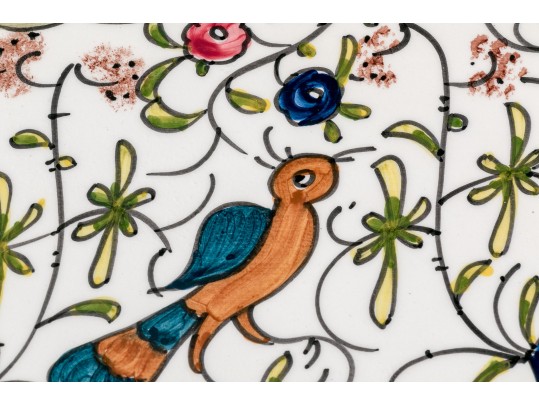 Hand Painted Nazari-Portugal For Williams Sonoma Ceramic Serving Dish