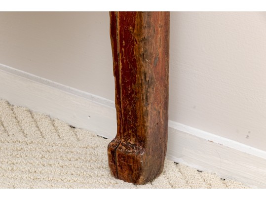 Vintage Chinese Wood Side Table