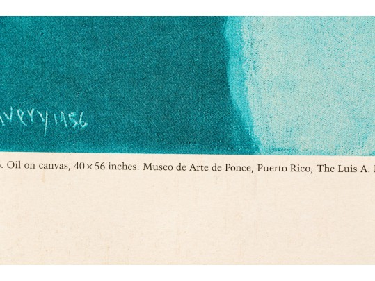 Milton Avery Whitney Museum Exhibition Poster, 1982