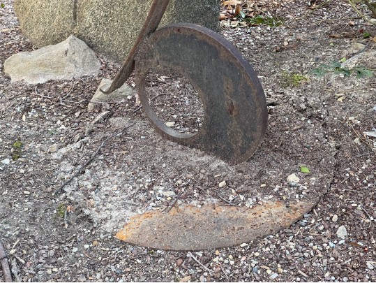 Artisanal Wrought Iron Garden Sculpture