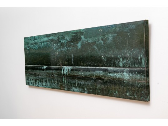 Vintage Copper Artwork By Teresa Mowery, Patina Studio