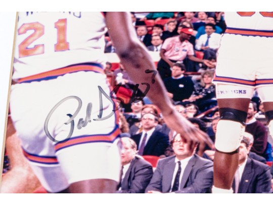 Collection Of 5 Autographed Basketball Photographs 